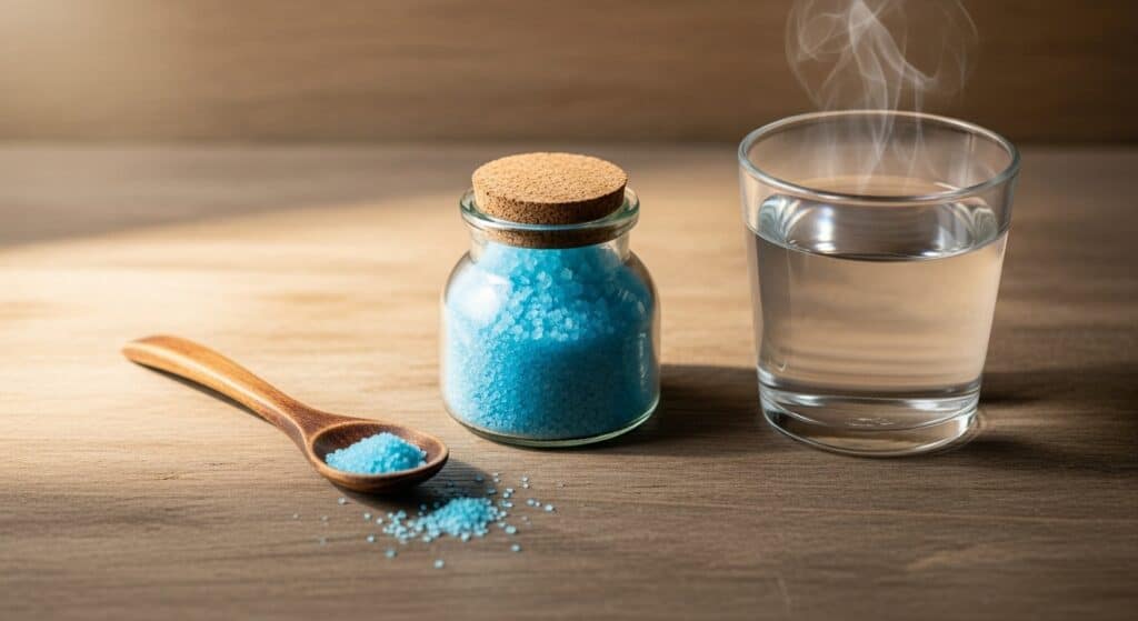 blue salt ingredients for blue salt trick